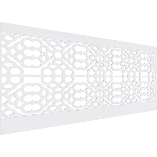 Ekena Millwork 40"H x 94 1/2"W Harlingen PVC Wainscot Paneling Kit WPK40X94GLN - main